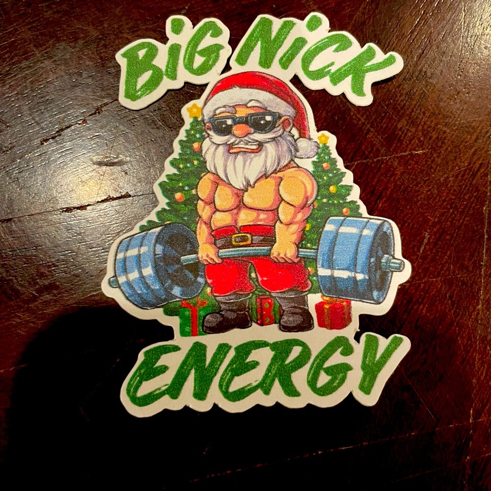 Big nick energy sticker